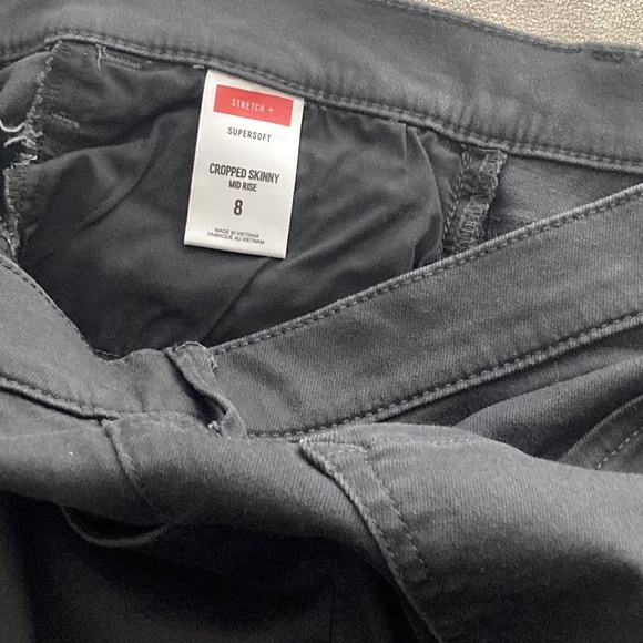 Express Supersoft Skinny Mid Rise Jeans / Size 8 - Picture 9 of 11